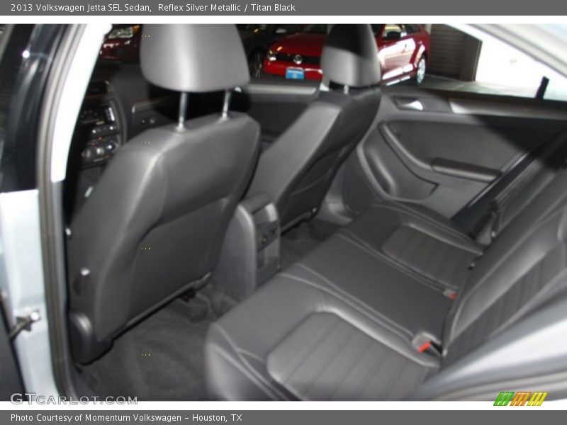 Reflex Silver Metallic / Titan Black 2013 Volkswagen Jetta SEL Sedan