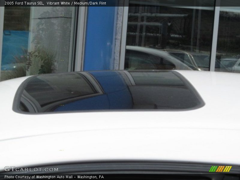 Vibrant White / Medium/Dark Flint 2005 Ford Taurus SEL