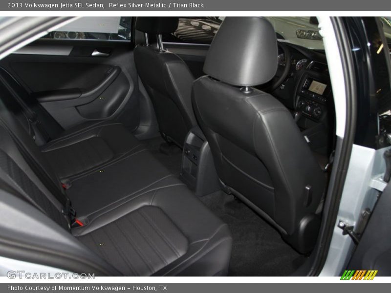 Reflex Silver Metallic / Titan Black 2013 Volkswagen Jetta SEL Sedan