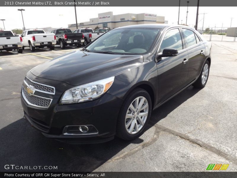 Black Granite Metallic / Jet Black 2013 Chevrolet Malibu LTZ