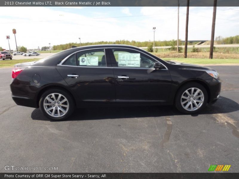Black Granite Metallic / Jet Black 2013 Chevrolet Malibu LTZ