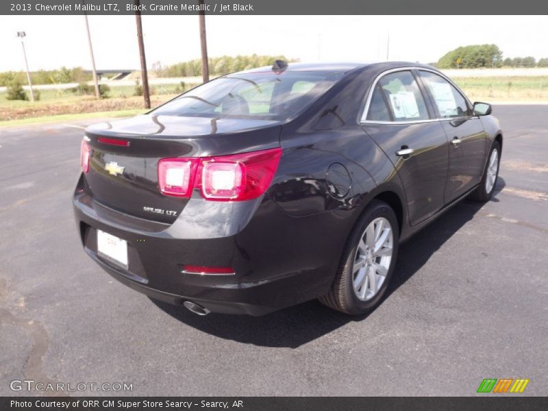 Black Granite Metallic / Jet Black 2013 Chevrolet Malibu LTZ