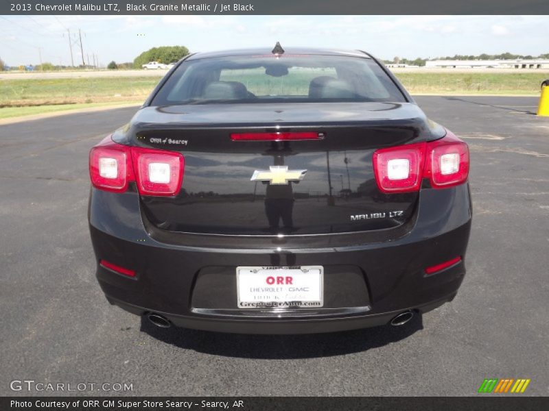 Black Granite Metallic / Jet Black 2013 Chevrolet Malibu LTZ