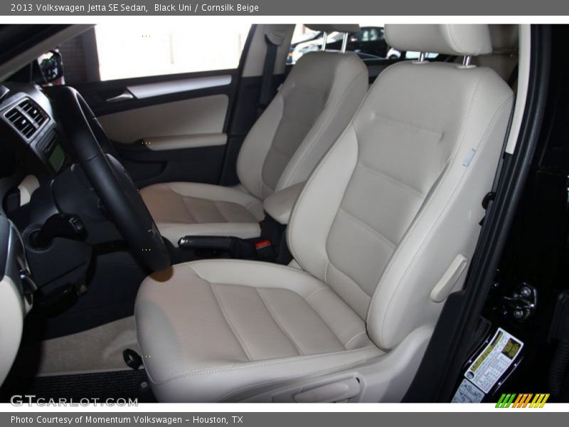 Black Uni / Cornsilk Beige 2013 Volkswagen Jetta SE Sedan