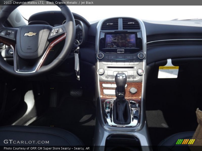 Black Granite Metallic / Jet Black 2013 Chevrolet Malibu LTZ