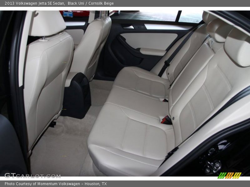 Black Uni / Cornsilk Beige 2013 Volkswagen Jetta SE Sedan
