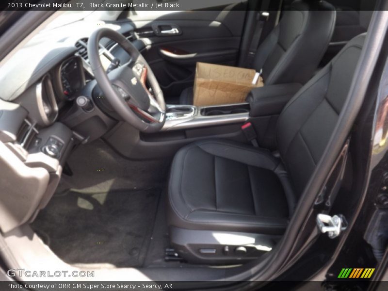 Black Granite Metallic / Jet Black 2013 Chevrolet Malibu LTZ