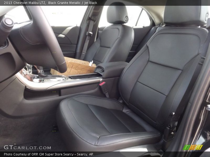 Front Seat of 2013 Malibu LTZ