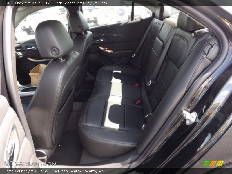 Black Granite Metallic / Jet Black 2013 Chevrolet Malibu LTZ