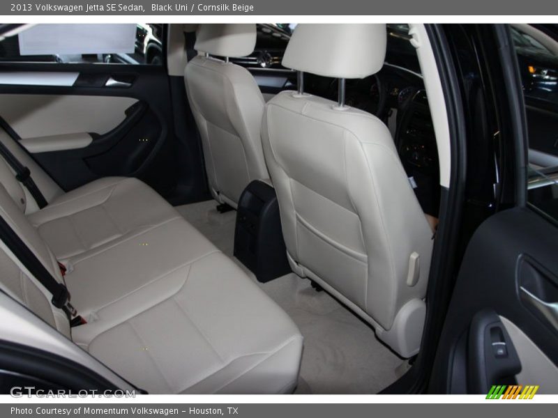 Black Uni / Cornsilk Beige 2013 Volkswagen Jetta SE Sedan
