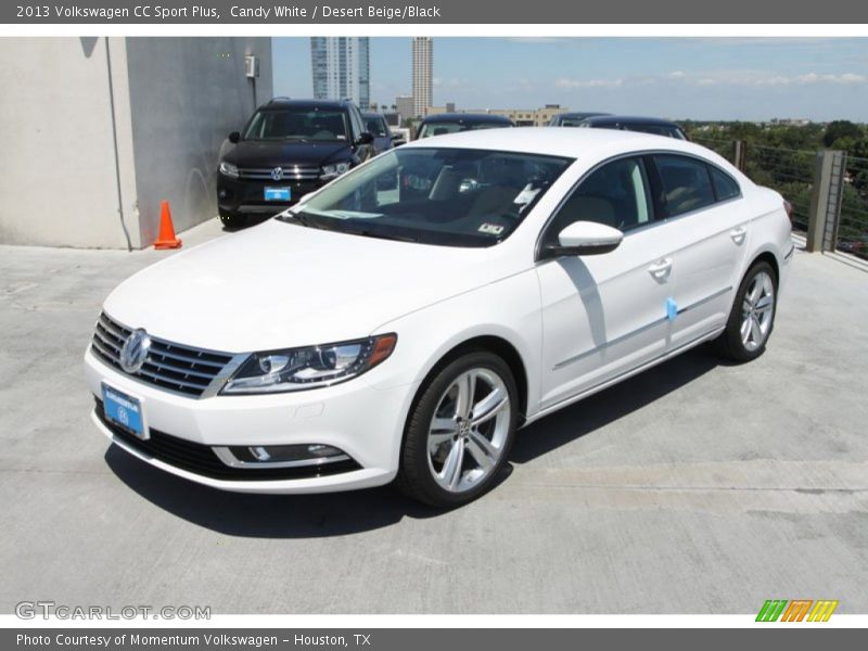 Candy White / Desert Beige/Black 2013 Volkswagen CC Sport Plus