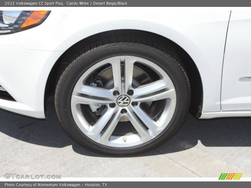 Candy White / Desert Beige/Black 2013 Volkswagen CC Sport Plus