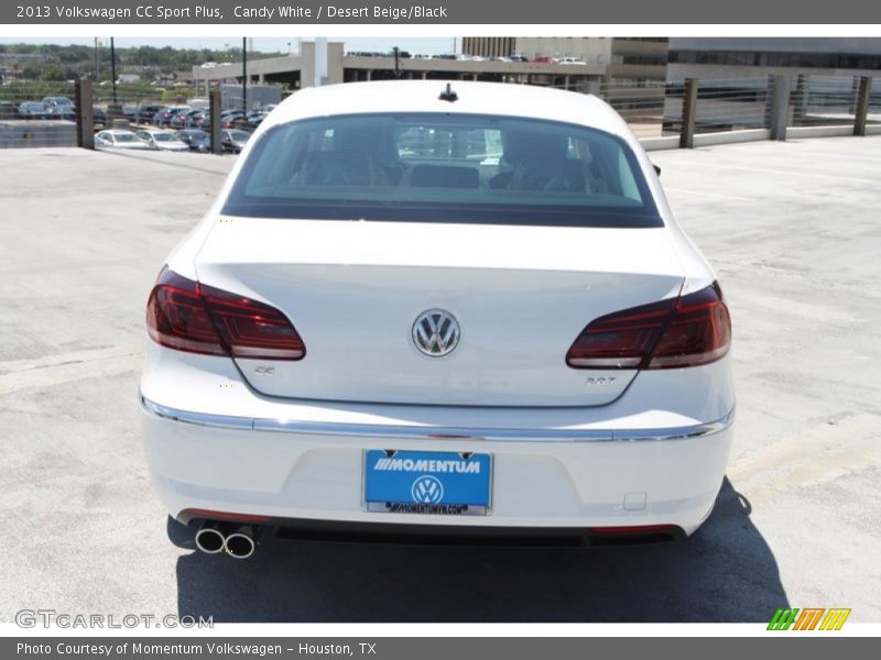 Candy White / Desert Beige/Black 2013 Volkswagen CC Sport Plus