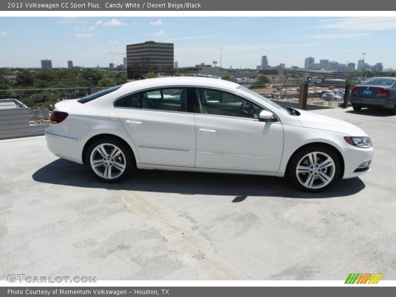 Candy White / Desert Beige/Black 2013 Volkswagen CC Sport Plus