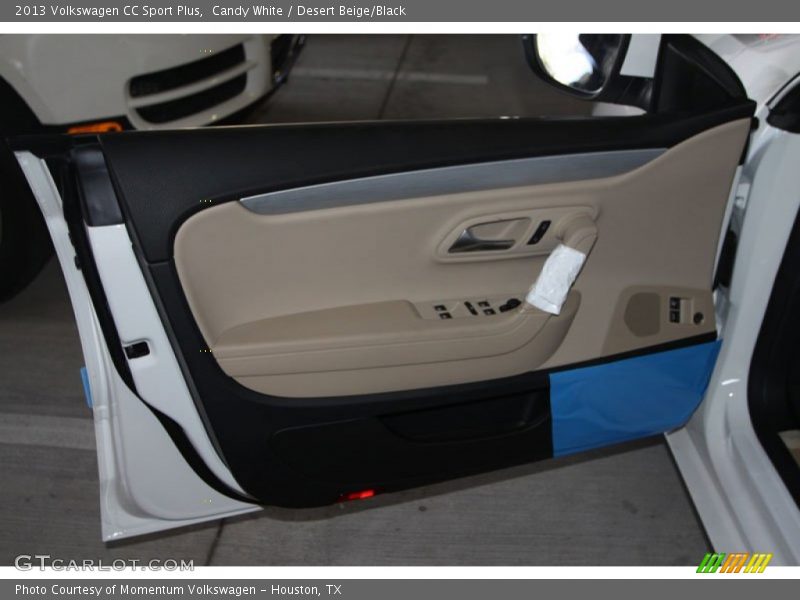 Candy White / Desert Beige/Black 2013 Volkswagen CC Sport Plus