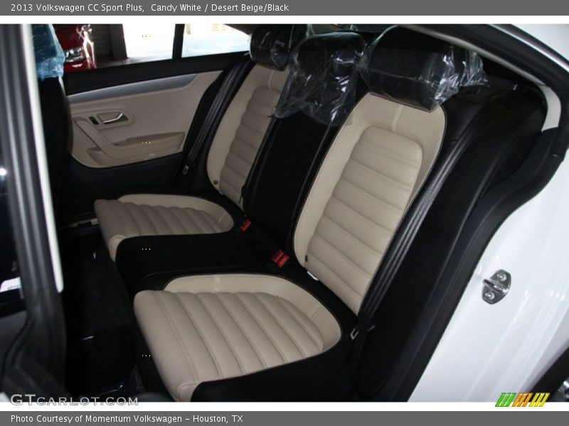 Candy White / Desert Beige/Black 2013 Volkswagen CC Sport Plus