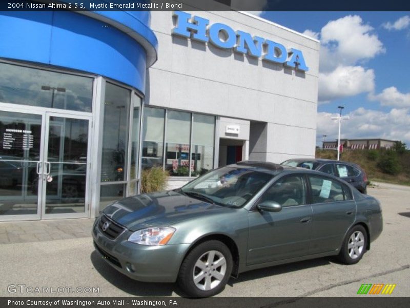 Mystic Emerald Metallic / Blond 2004 Nissan Altima 2.5 S
