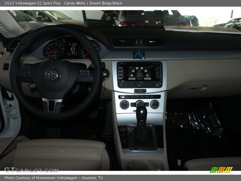 Candy White / Desert Beige/Black 2013 Volkswagen CC Sport Plus