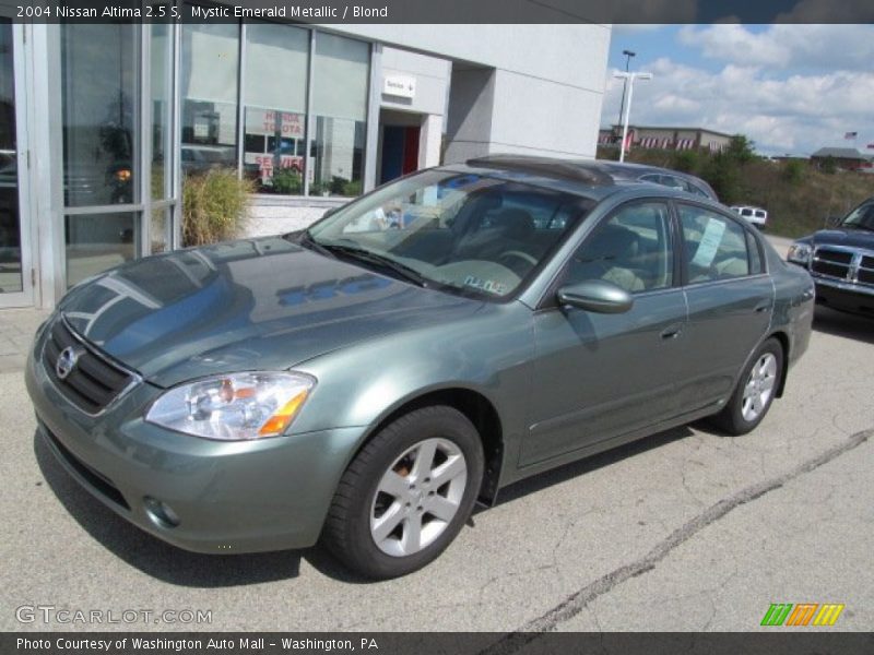 Mystic Emerald Metallic / Blond 2004 Nissan Altima 2.5 S
