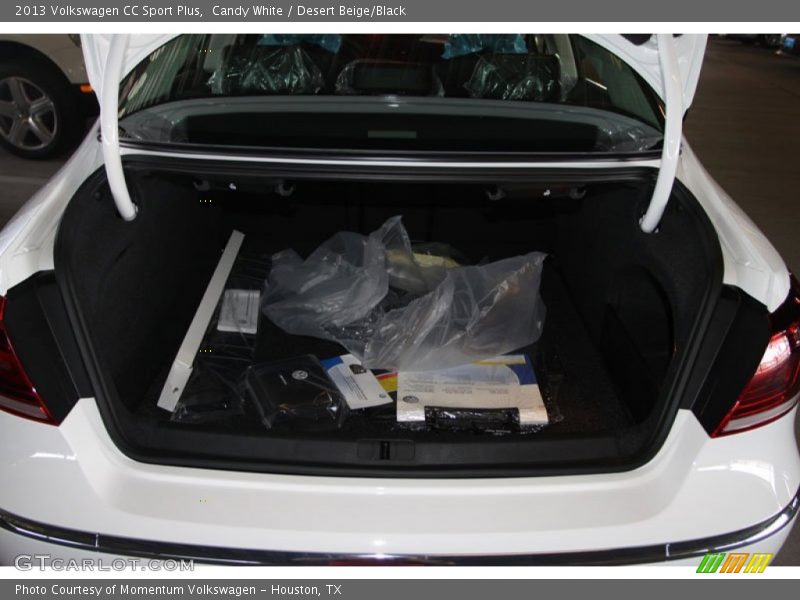 Candy White / Desert Beige/Black 2013 Volkswagen CC Sport Plus