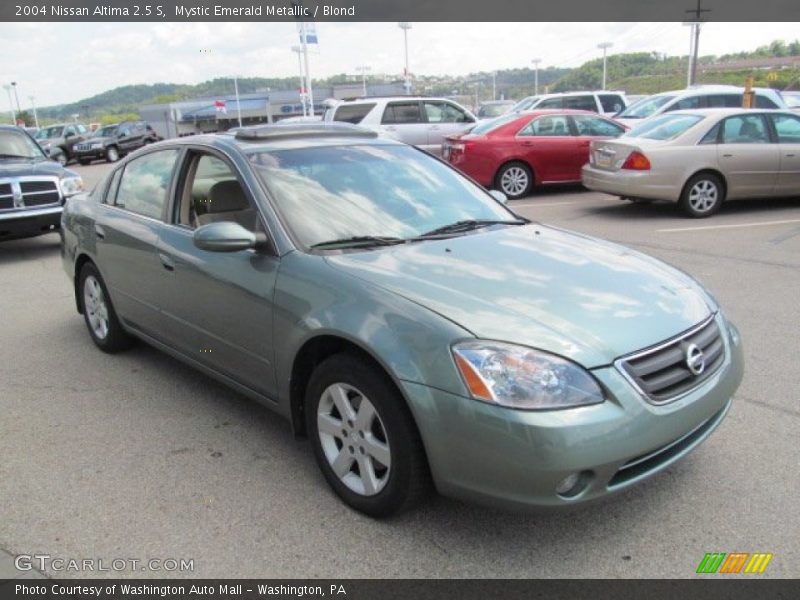 Mystic Emerald Metallic / Blond 2004 Nissan Altima 2.5 S