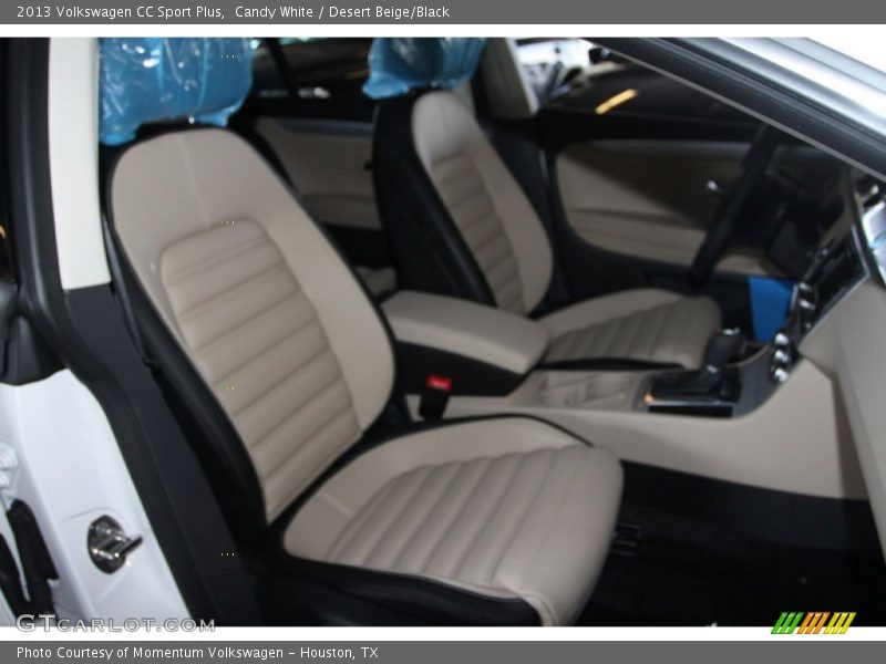 Candy White / Desert Beige/Black 2013 Volkswagen CC Sport Plus