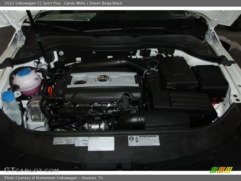 Candy White / Desert Beige/Black 2013 Volkswagen CC Sport Plus