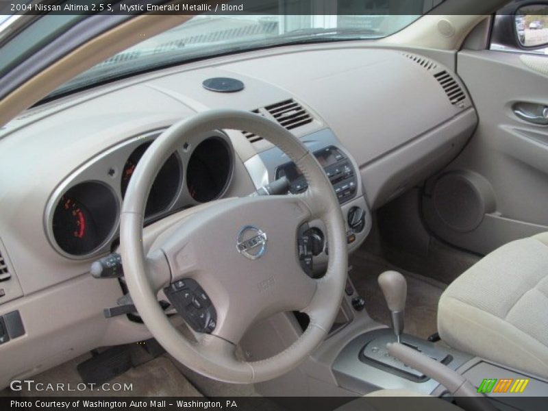 Mystic Emerald Metallic / Blond 2004 Nissan Altima 2.5 S
