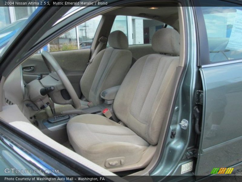 Mystic Emerald Metallic / Blond 2004 Nissan Altima 2.5 S