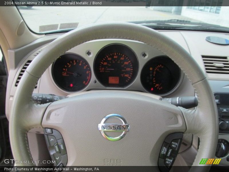 Mystic Emerald Metallic / Blond 2004 Nissan Altima 2.5 S