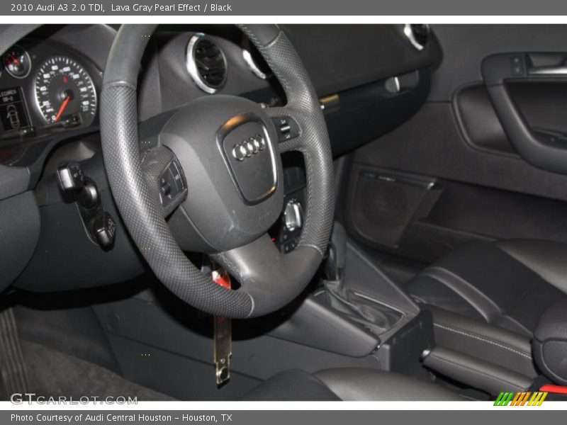 Lava Gray Pearl Effect / Black 2010 Audi A3 2.0 TDI