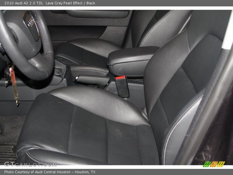 Lava Gray Pearl Effect / Black 2010 Audi A3 2.0 TDI