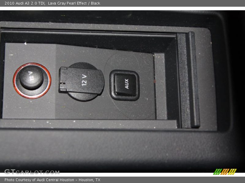 Lava Gray Pearl Effect / Black 2010 Audi A3 2.0 TDI