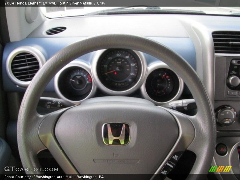 Satin Silver Metallic / Gray 2004 Honda Element EX AWD