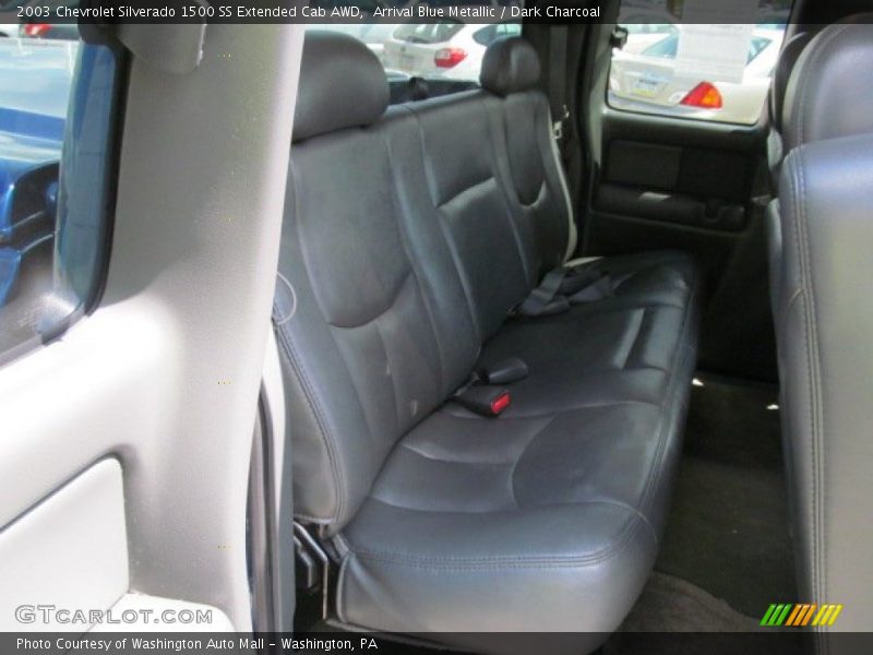 Arrival Blue Metallic / Dark Charcoal 2003 Chevrolet Silverado 1500 SS Extended Cab AWD