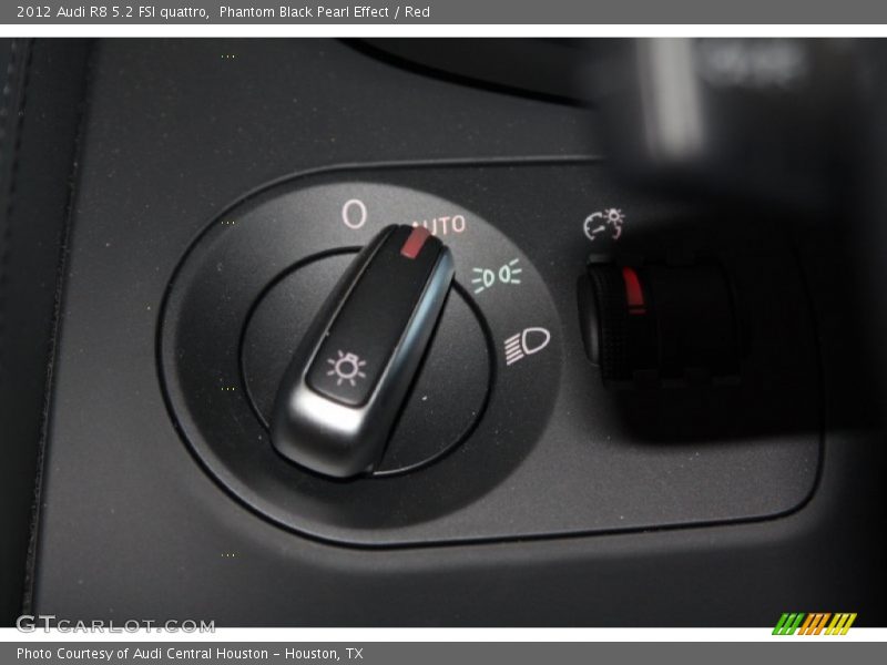 Controls of 2012 R8 5.2 FSI quattro