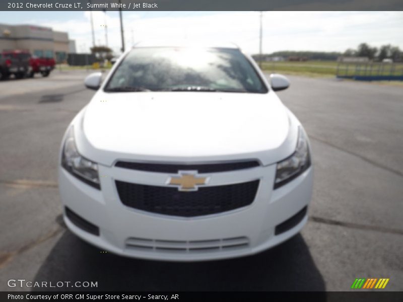 Summit White / Jet Black 2012 Chevrolet Cruze LT