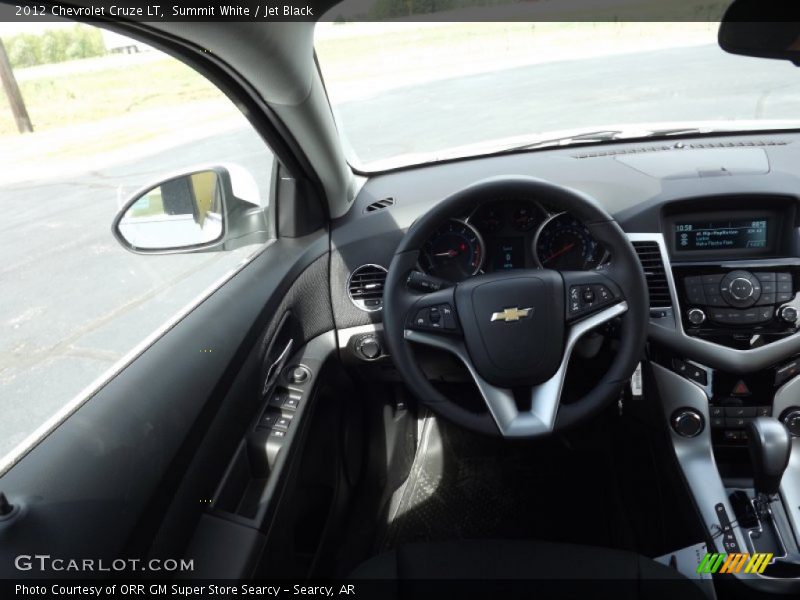 Summit White / Jet Black 2012 Chevrolet Cruze LT