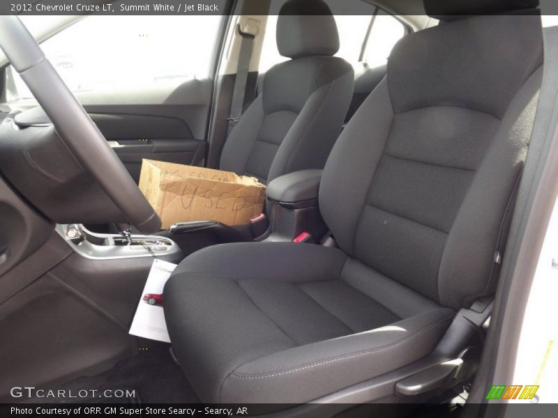 Summit White / Jet Black 2012 Chevrolet Cruze LT