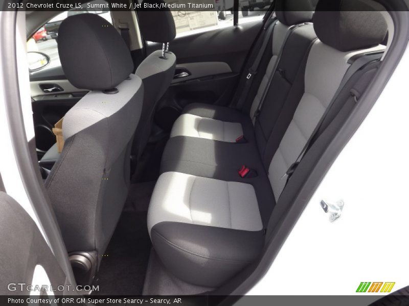 Summit White / Jet Black/Medium Titanium 2012 Chevrolet Cruze LS