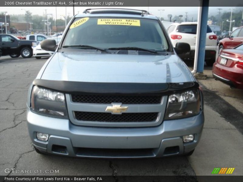 Silver Blue Metallic / Light Gray 2006 Chevrolet TrailBlazer LT 4x4