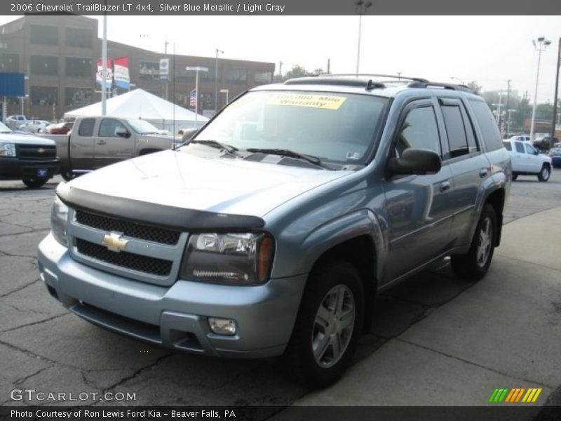 Silver Blue Metallic / Light Gray 2006 Chevrolet TrailBlazer LT 4x4
