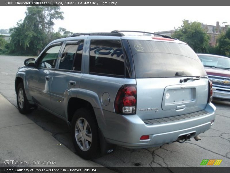 Silver Blue Metallic / Light Gray 2006 Chevrolet TrailBlazer LT 4x4