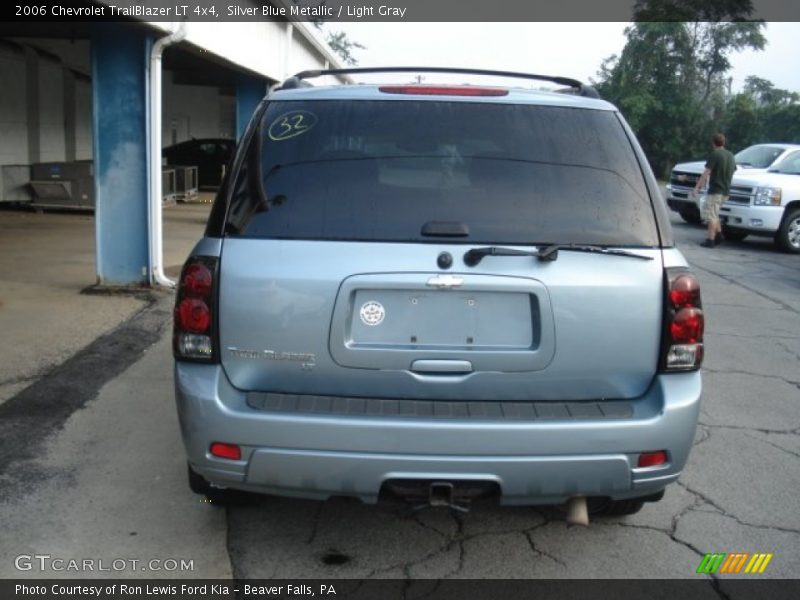 Silver Blue Metallic / Light Gray 2006 Chevrolet TrailBlazer LT 4x4