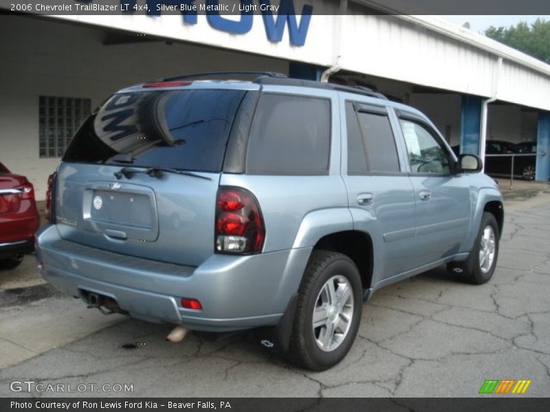 Silver Blue Metallic / Light Gray 2006 Chevrolet TrailBlazer LT 4x4