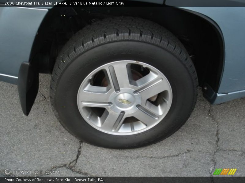 Silver Blue Metallic / Light Gray 2006 Chevrolet TrailBlazer LT 4x4