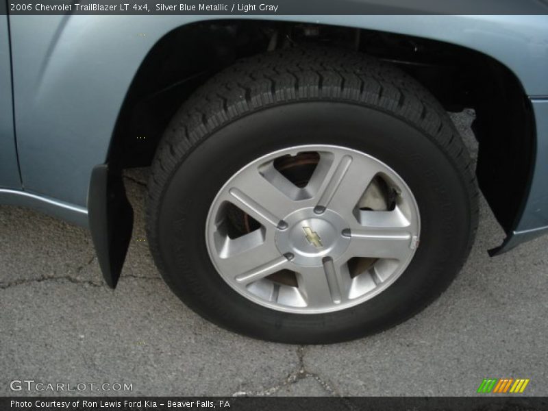 Silver Blue Metallic / Light Gray 2006 Chevrolet TrailBlazer LT 4x4