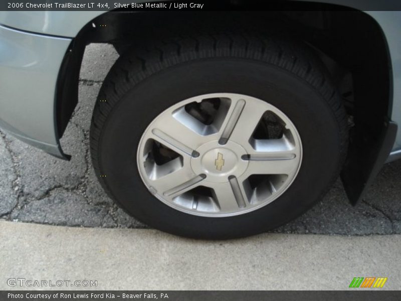 Silver Blue Metallic / Light Gray 2006 Chevrolet TrailBlazer LT 4x4