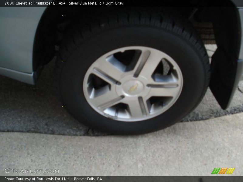 Silver Blue Metallic / Light Gray 2006 Chevrolet TrailBlazer LT 4x4