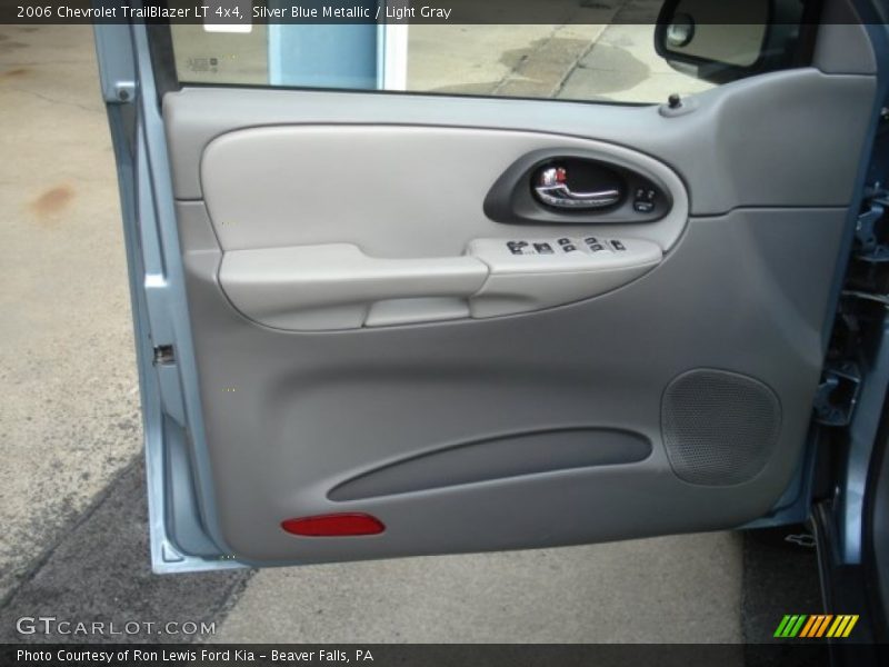 Silver Blue Metallic / Light Gray 2006 Chevrolet TrailBlazer LT 4x4
